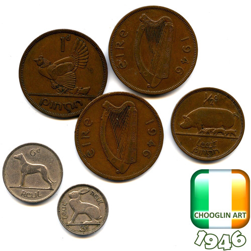 Collection irish 1946 - of,