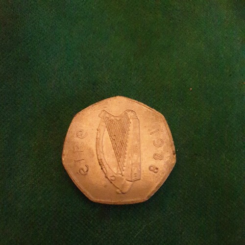 Irish 1988 fifty - 1988, 50p