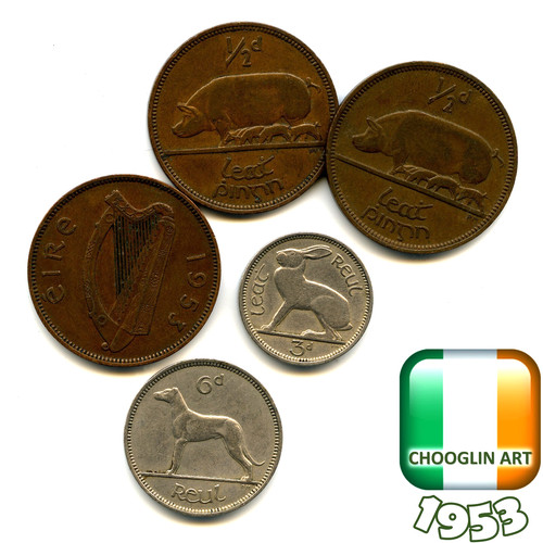 Collection irish 1953 - of,